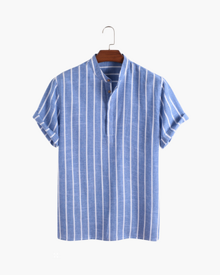 Polo Shirt Mænd Hvid Størrelse M Økologisk Bomuld-1